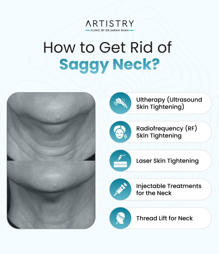 How to Get Rid of a Saggy Neck with Medical Treatments